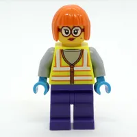 Shirley Keeper, Vibrant Yellow Safety Vest