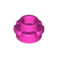 Plant, Flower, Plate Round 1 x 1 with 5 Petals