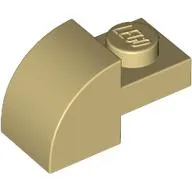 Brick Curved 1 x 2 x 1 with Curved Top