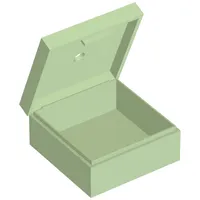 Box 3.5 x 3.5 x 1.3 with Hinged Lid