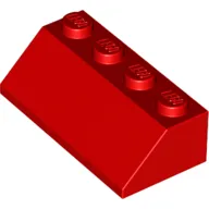 Brick Sloped 45° 2 x 4