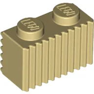 Brick Special 1 x 2 with Grille