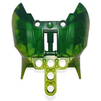 Large Figure Chest Cover, Barraki Carapar Marbled Dark Green Pattern