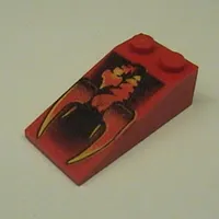 Slope 18° 4 x 2 with Scorpion Print