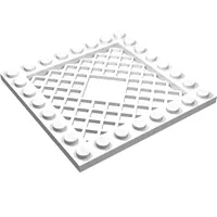 Plate Special 8 x 8 with Grille [2 x 2 Diamond Opening Center]