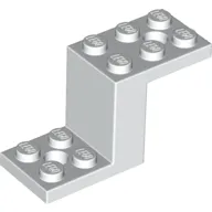 Bracket 5 x 2 x 2 1/3 with Holes, Inside Stud Holder