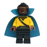 Lando Calrissian, Old, Dark Azure and Black Cape