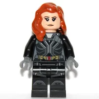 Black Widow, Black Jumpsuit, Gold Belt