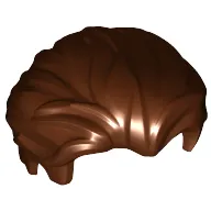 Hair Swept Back with Slight Widow's Peak and Short Side Burns [Plain]