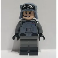 General Maximillian Veers, Sand Blue Helmet with Visor, Black Boots