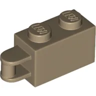 Brick Special 1 x 2 with Vertical Closed Handle on Edge