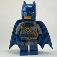 Batman, Dark Bluish Gray Suit, Dark Blue Cape and Cowl (Pirate)