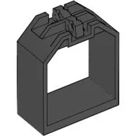 Container / Box, Open Ended 2 x 4 x 4 with 1 Hinge Finger Each End