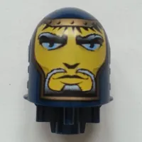 Large Figure Head, Round Top with Jayko, King Print (Series 3)