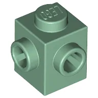 Brick Special 1 x 1 with Studs on 2 Adjacent Sides