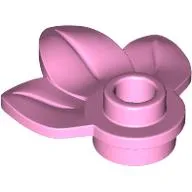 Plant, Plate 1 x 1 Round with 3 Leaves