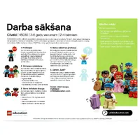 Activity Card, Set 45030-1, Getting Started - Lithuanian/Chinese