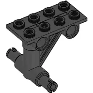 Plate Special 2 x 4 Thin 4 Holes, Struts and 2 Pins [Undercarriage]