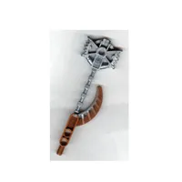 Large Figure Weapon Hordika Claw Club with Flat Silver Flexible End