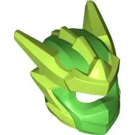 Wrap with Lime Spikes pattern