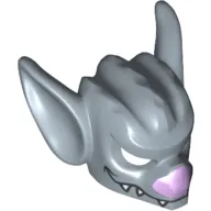 Mask Bat with Fangs and Purple Nose Print