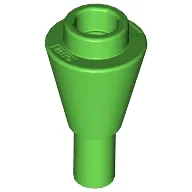 Cone 1 x 1 Inverted with Bar at Bottom (Ice Cream Cone)
