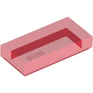 Tile 1 x 2 with Groove