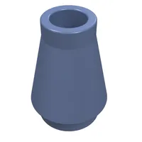 Cone 1 x 1 [No Top Groove]