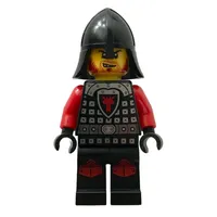 Dragon Knight, Red, Helmet, Red Beard