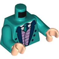 Torso Jacket, Dark Blue Collar, Medium Lavender Shirt, Dark Turquoise Tie print, Dark Turquoise Arms, Light Nougat Hands