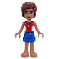 Leo - Red Shirt, Blue Shorts