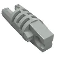 Hinge Cylinder 1 x 3 Locking with 1 Finger and 2 Fingers On Ends, without Hole, 9 Teeth