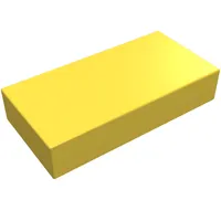 Tile 1 x 2 without Groove