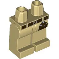 Hips and Tan Legs with Dark Brown Belt, Flask print