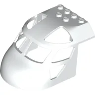 Aircraft Fuselage Curved Forward 6 x 8 Top