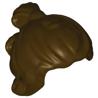 Hair Ponytail with Tied Sections