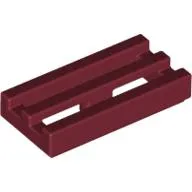 Tile Special 1 x 2 Grille with Bottom Groove