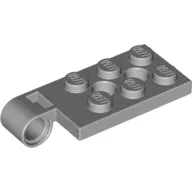 Hinge Plate 2 x 4 with Pin Hole with 2 Holes - Top