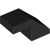 Brick Sloped 45° 2 x 1 with 2/3 Inverted Cutout and no stud