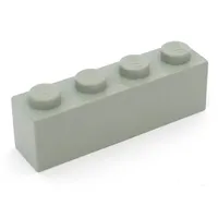 Brick 1 x 4 with Bottom Tubes, Lowered Center Cross Support