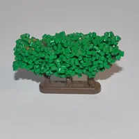 Plant, Tree Granulated Bush with 3 Trunks