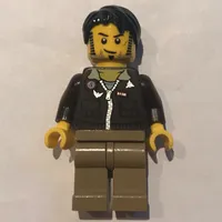 Jake Raines in Reddish Brown Jacket