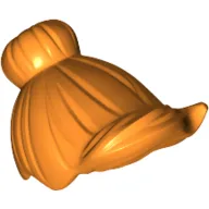 Hair Top Knot Bun and Forelock