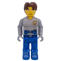 Juniors Midifig, Jack Stone, Gray Jacket, Blue legs