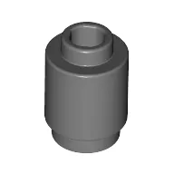 Brick Round 1 x 1 Open Stud