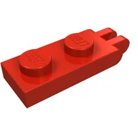 Hinge Plate 1 x 2 with 2 Fingers and Solid Studs