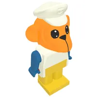 Fabuland Figure Monkey 6 with White Hat