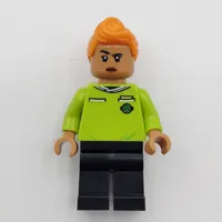Soccer Referee, Lime Jersey