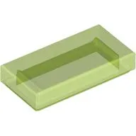 Tile 1 x 2 with Groove