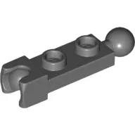 Plate Special 1 x 2 with 5.9mm Towball Socket and Towball